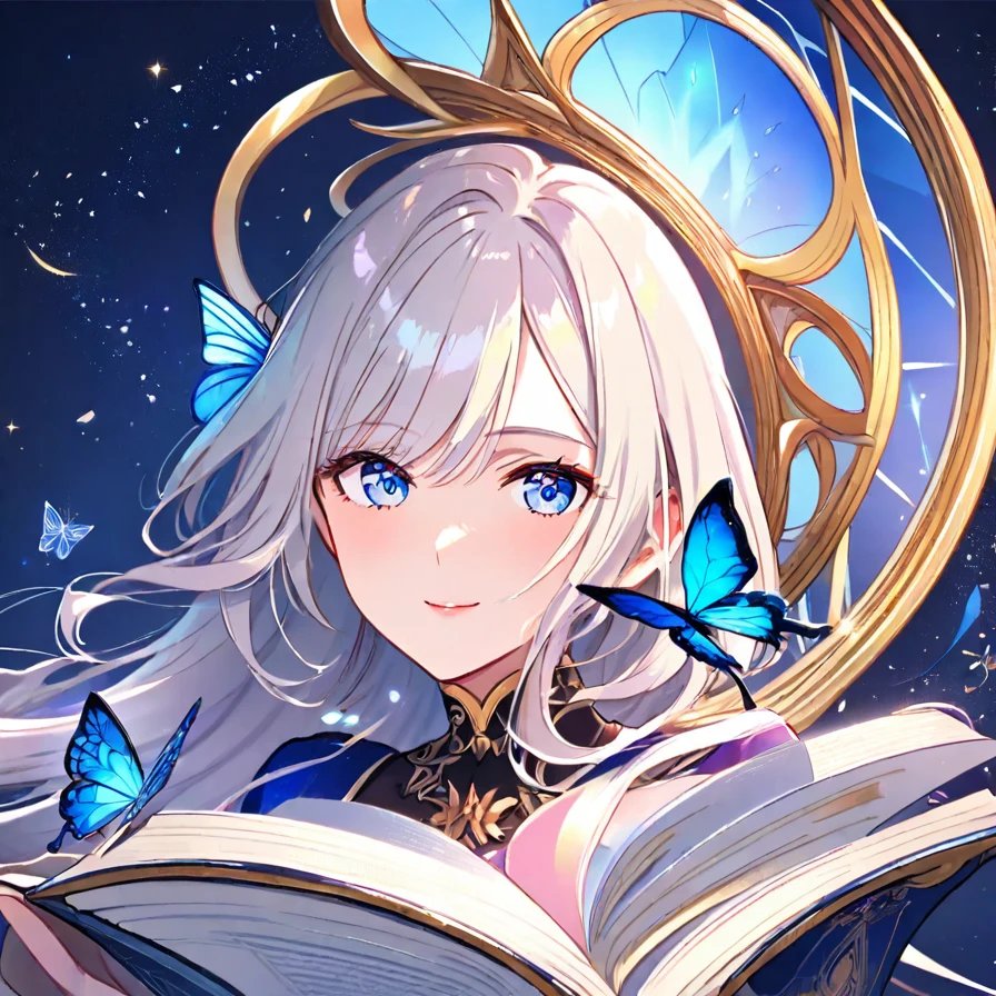Celestial Witch in Midnight Observatory