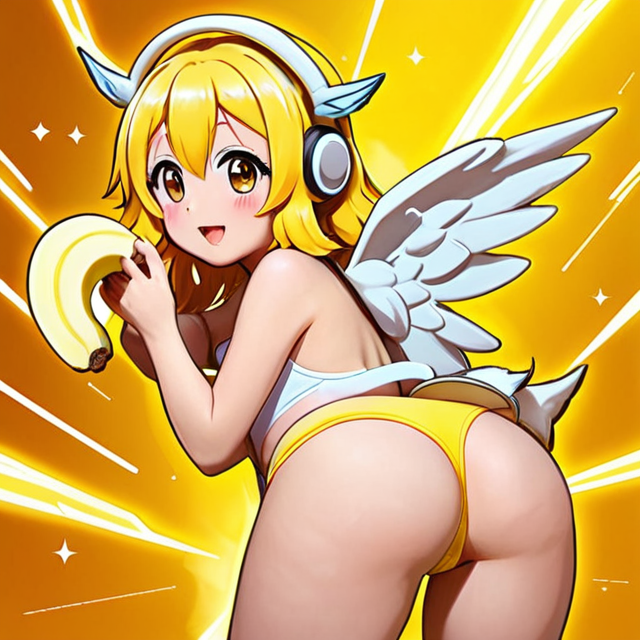 Shocking Banana Girl